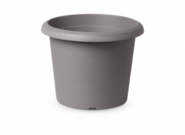 Vaso cilindro in resina Cosmos 55 cm. Bronzo | Leroy Merlin