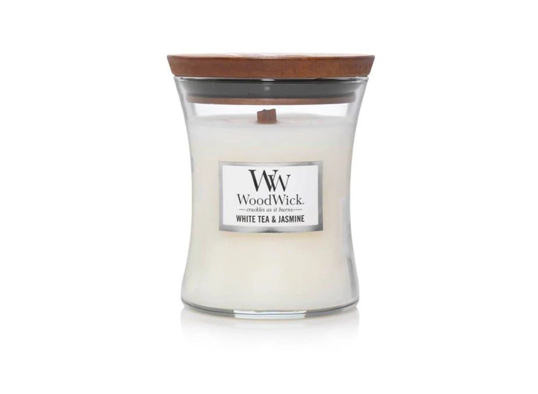 Candela Woodwick White tea and jasmine