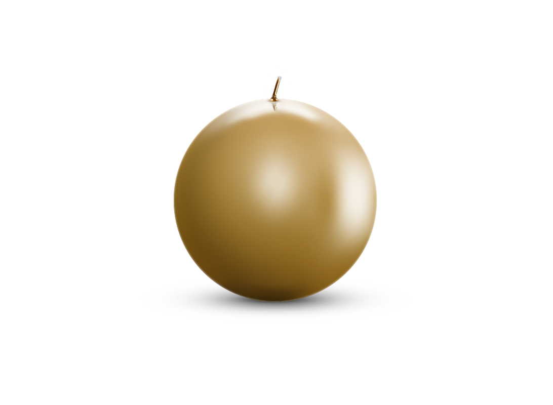 Candela Meloria a sfera (con scatola)