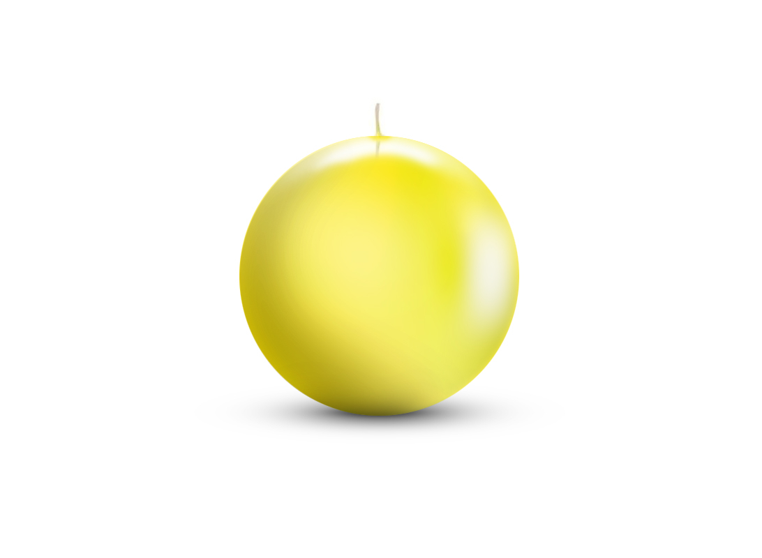 Candela Meloria a sfera (con scatola)