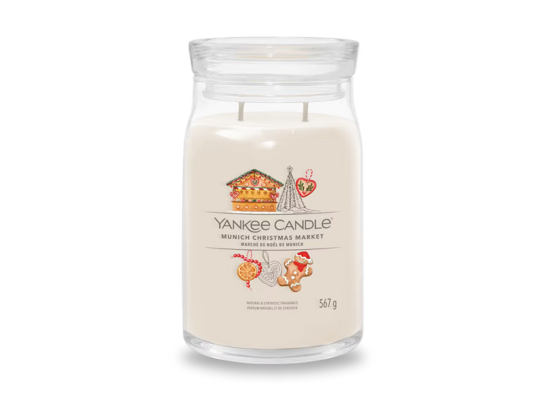 Candela yankee candle munich christmas market