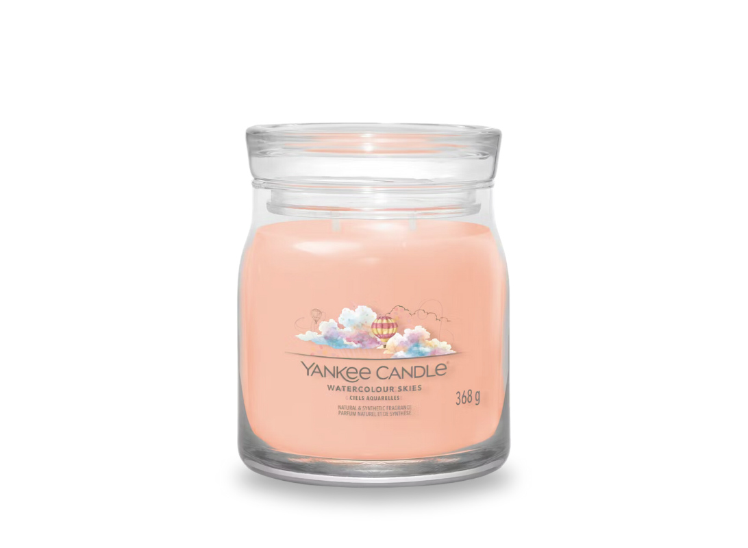Candela yankee candle watercolour skies
