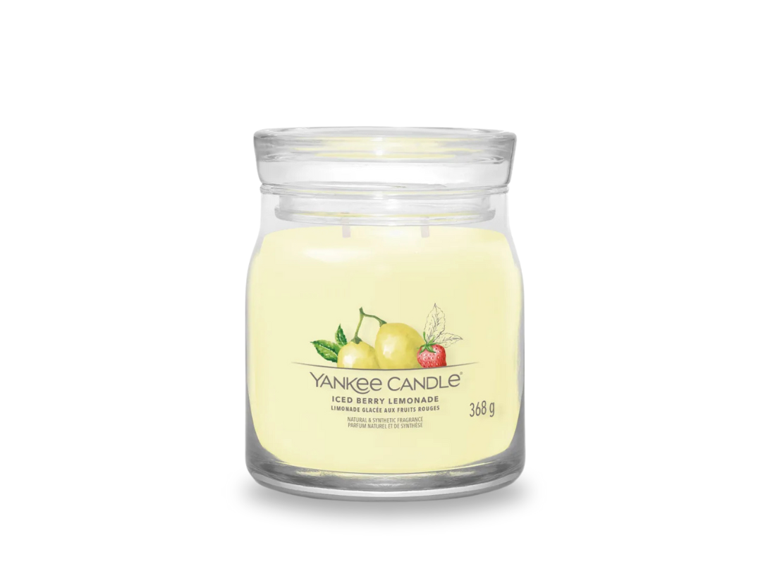 Candela yankee candle iced berry lemonade