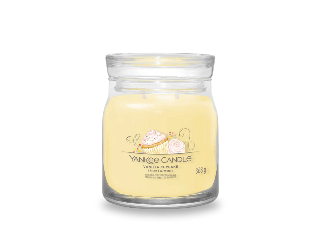 Candela yankee candle vanilla cupcake