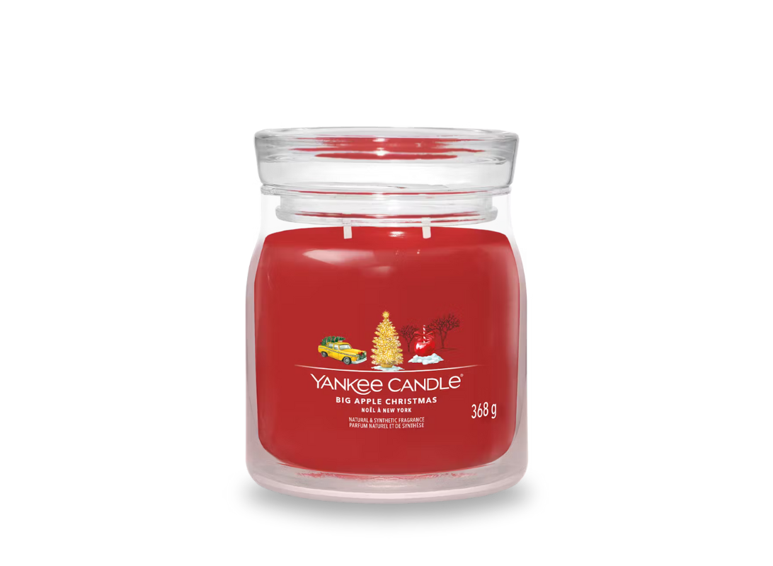 Candela yankee candle big apple christmas
