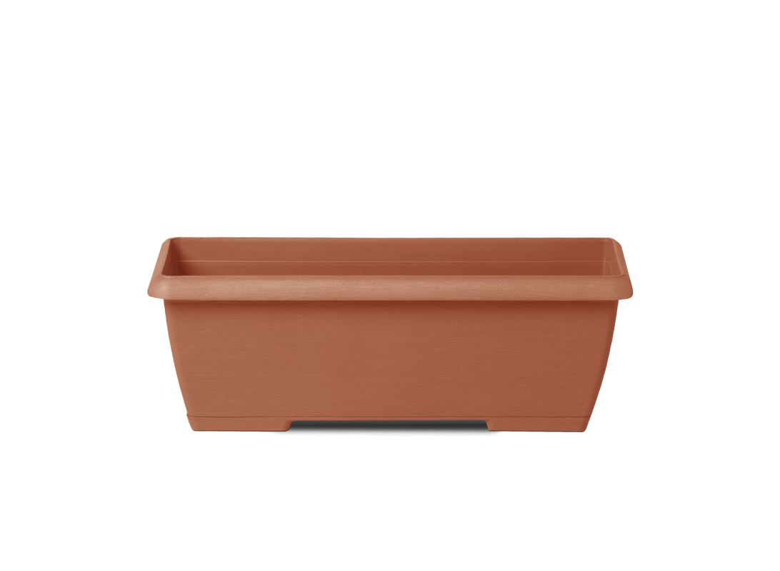 Cassetta Terrae con sottocassetta col. terracotta