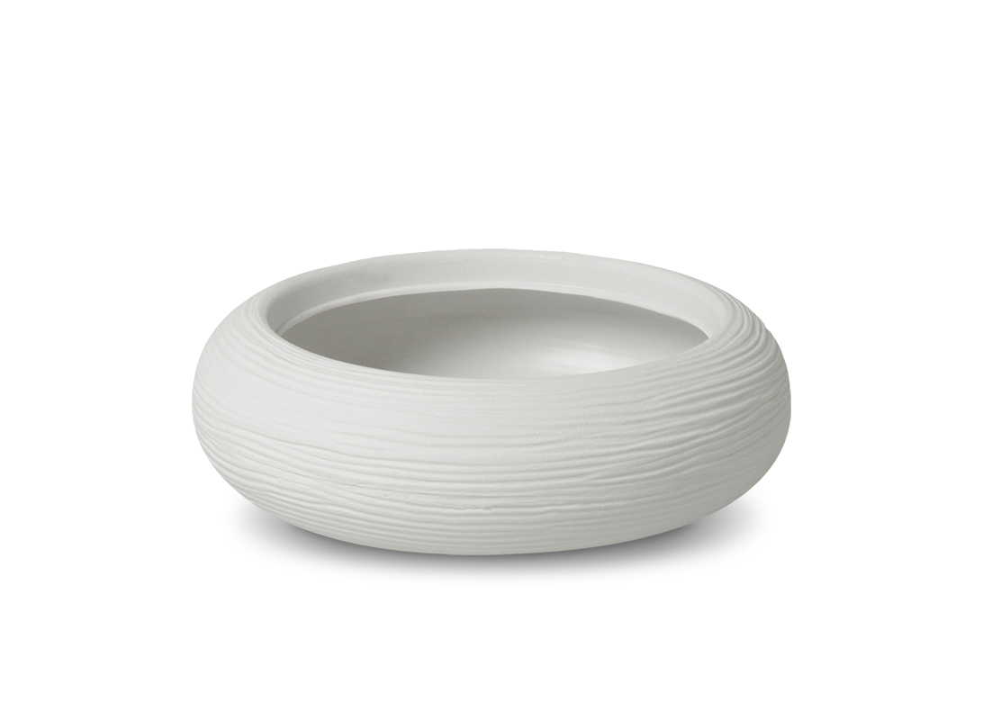 Ciotola Shabby Bianco Perla
