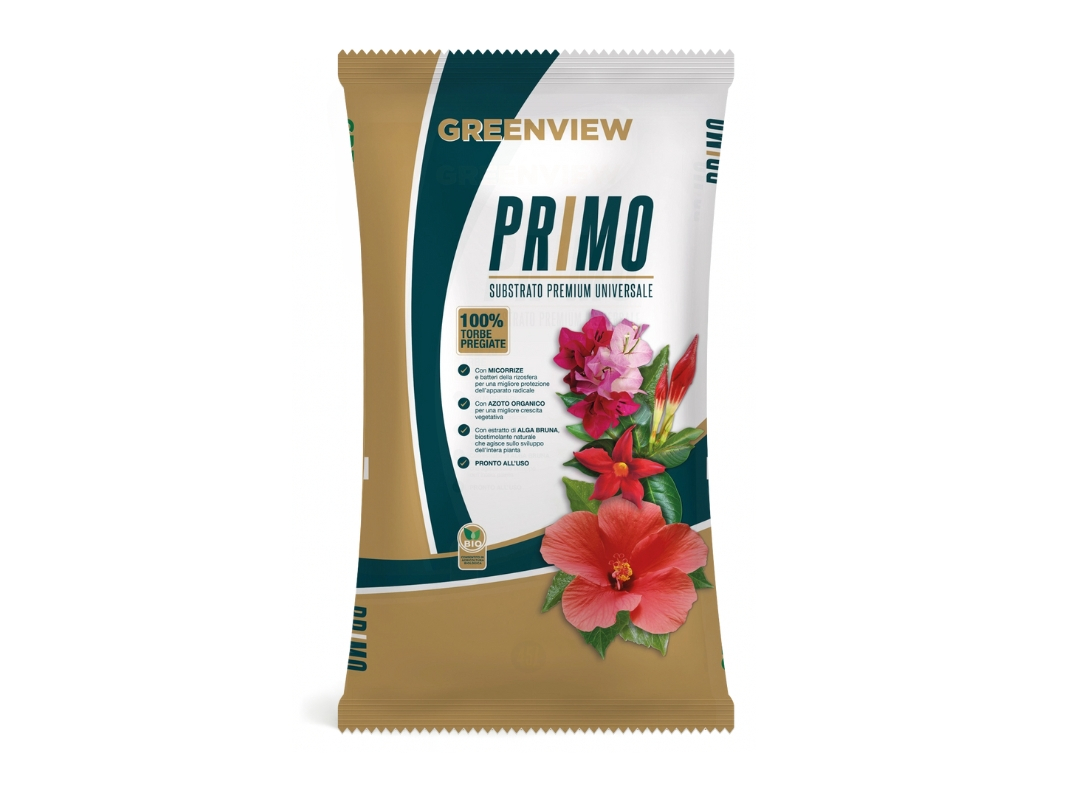 Terriccio universale BIO Primo substrato premium Greenview