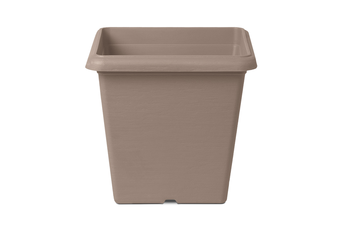 Vaso quadro Terrae beige scuro