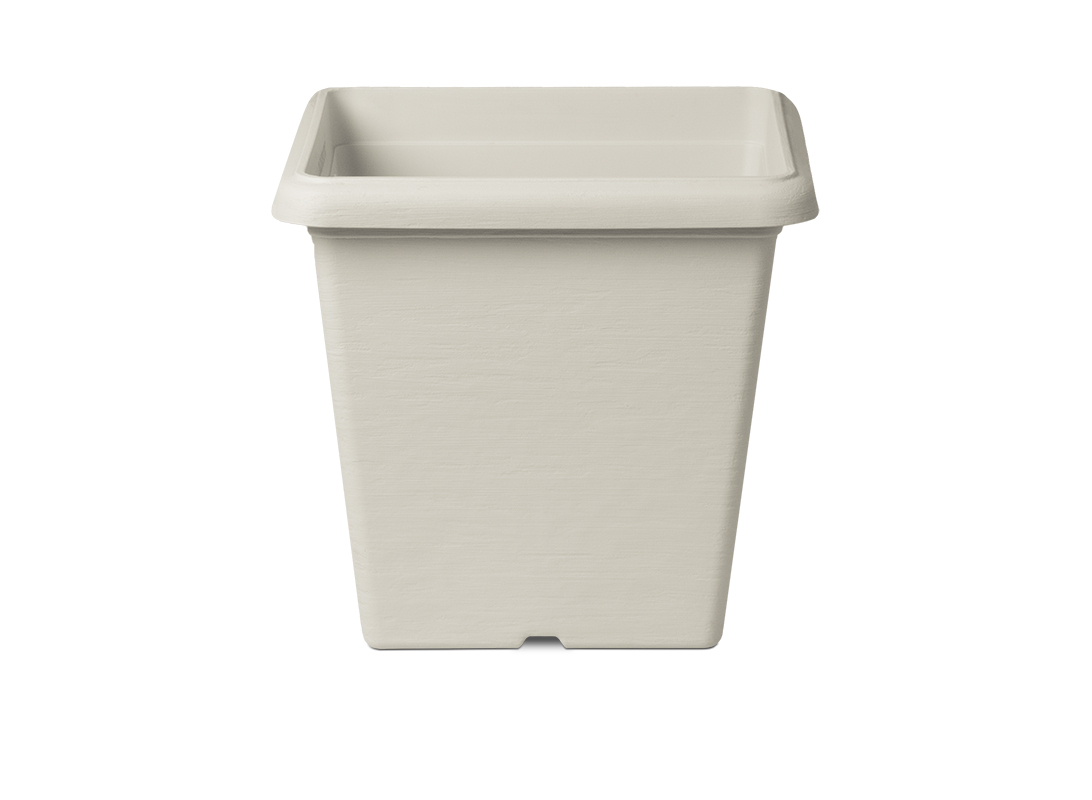 Vaso quadro Terrae Bianco pietra