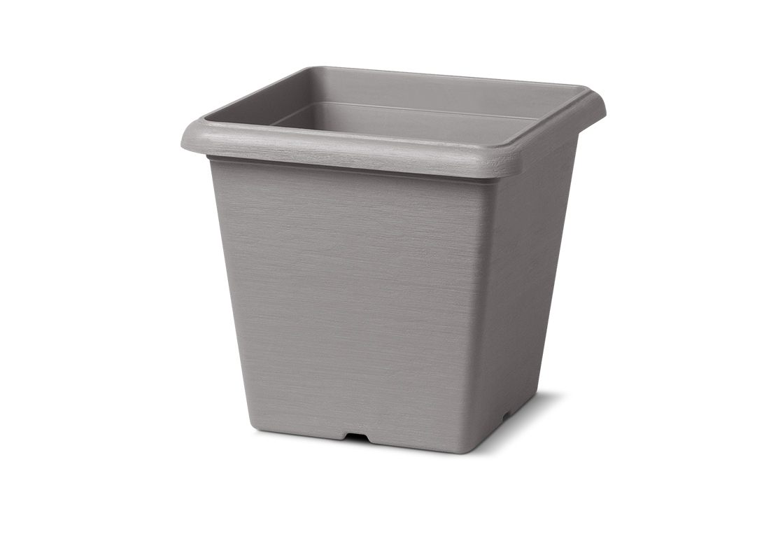 Vaso quadro Terrae Grigio fumo