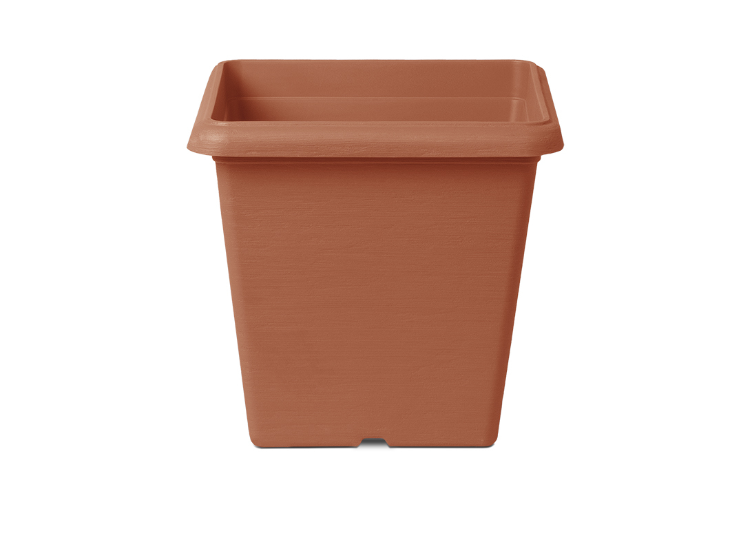 Vaso quadro Terrae color Terracotta